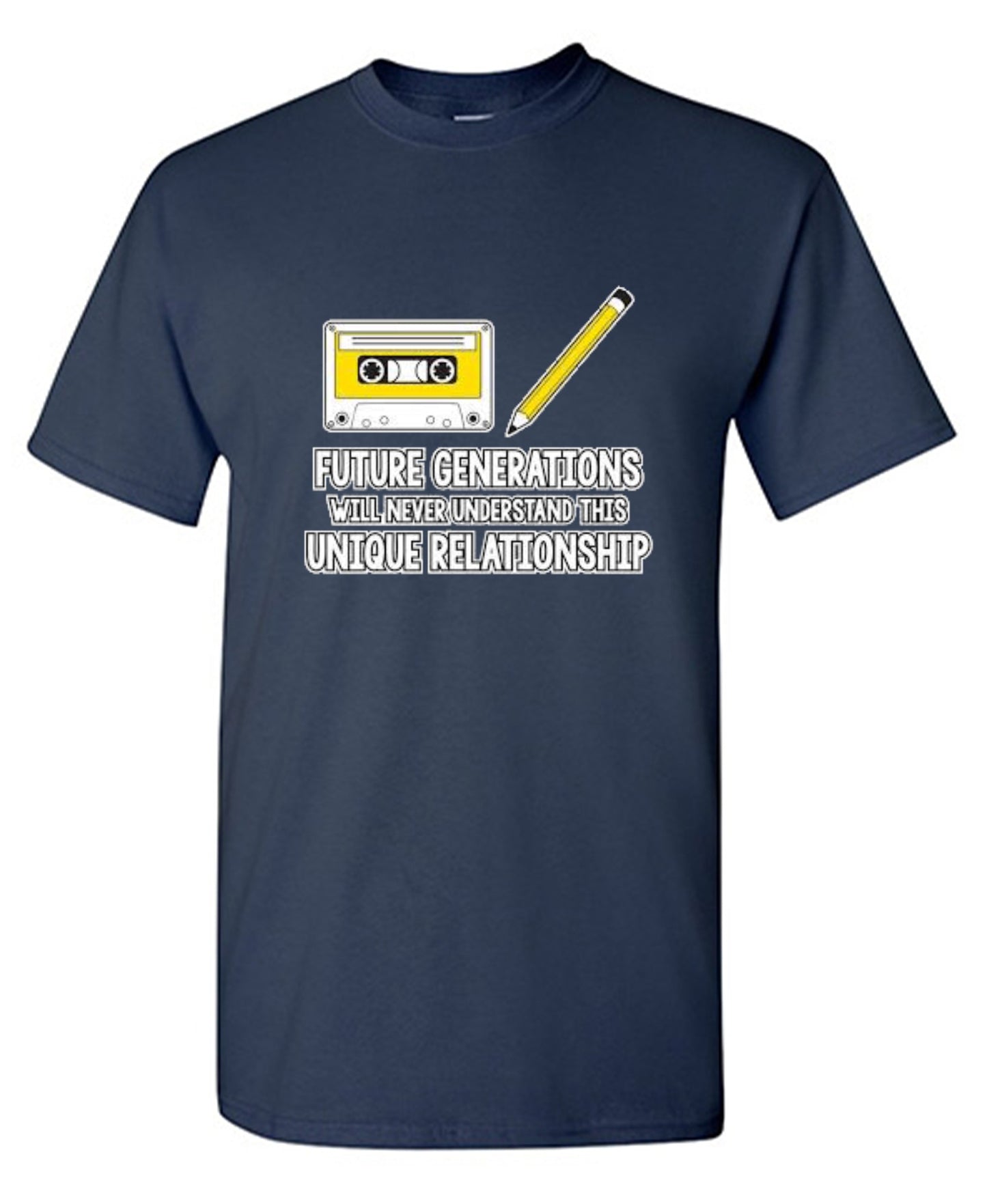 Funny T-Shirts design "Future Generations Will Never Understand This Unique Relationship - Ring Spun Tee"