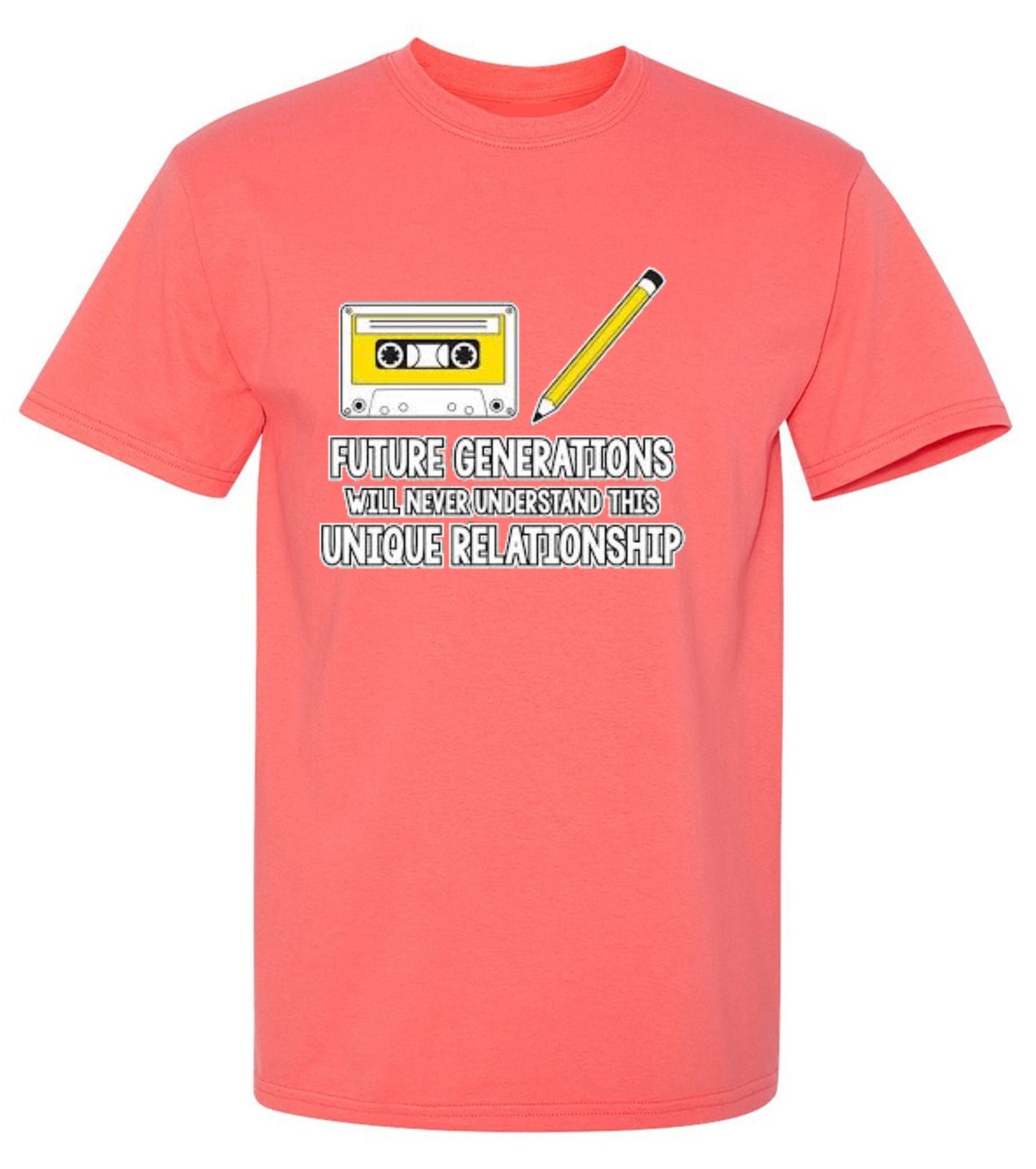 Funny T-Shirts design "Future Generations Will Never Understand This Unique Relationship - Ring Spun Tee"