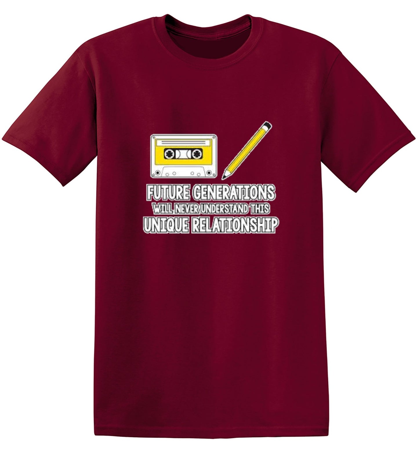 Funny T-Shirts design "Future Generations Will Never Understand This Unique Relationship - Youth"