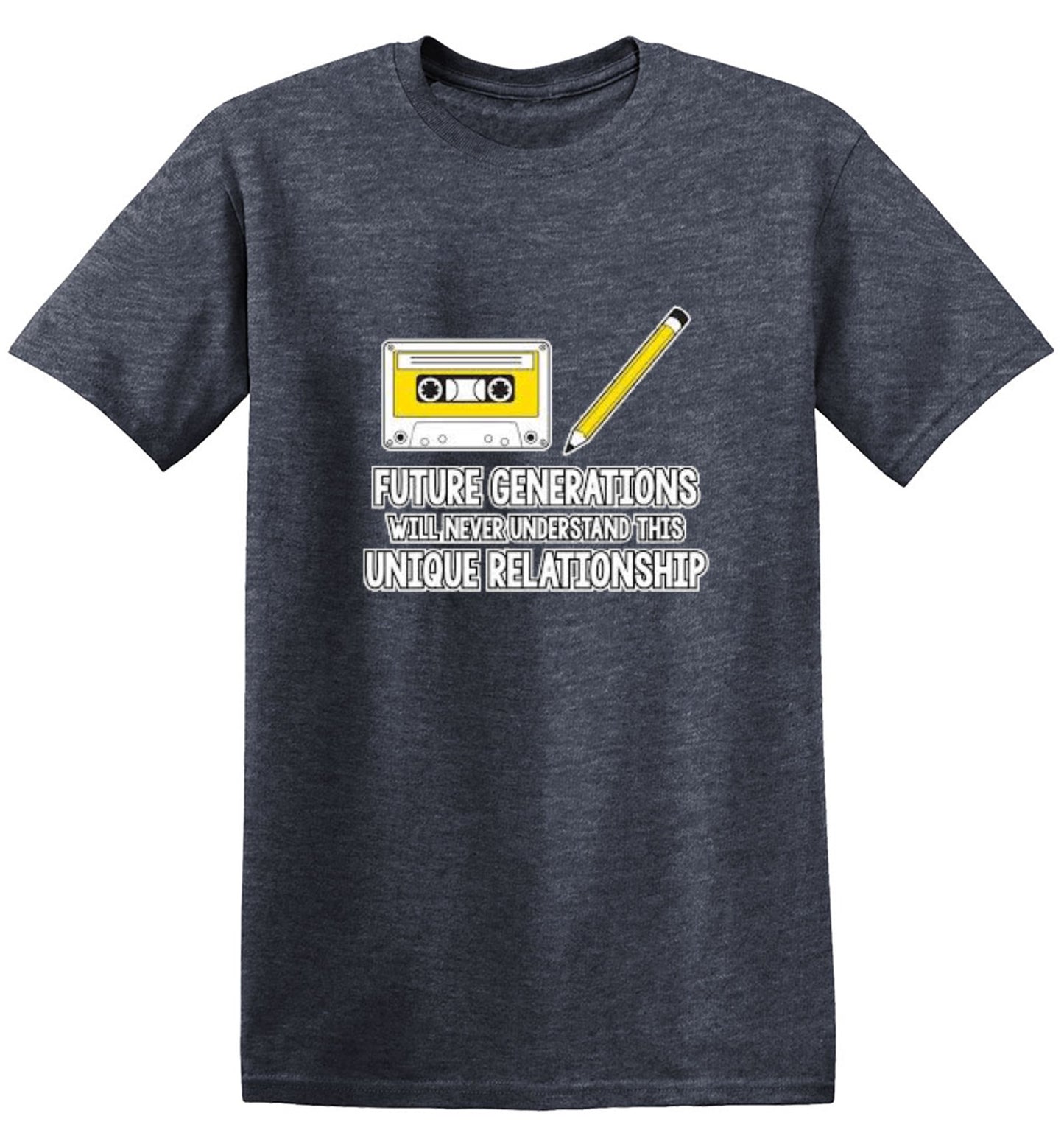 Funny T-Shirts design "Future Generations Will Never Understand This Unique Relationship - Ring Spun Tee"