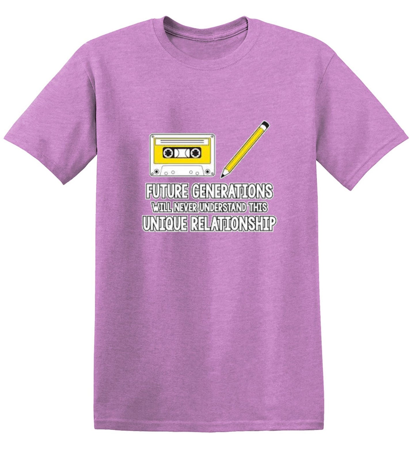 Funny T-Shirts design "Future Generations Will Never Understand This Unique Relationship - Ring Spun Tee"