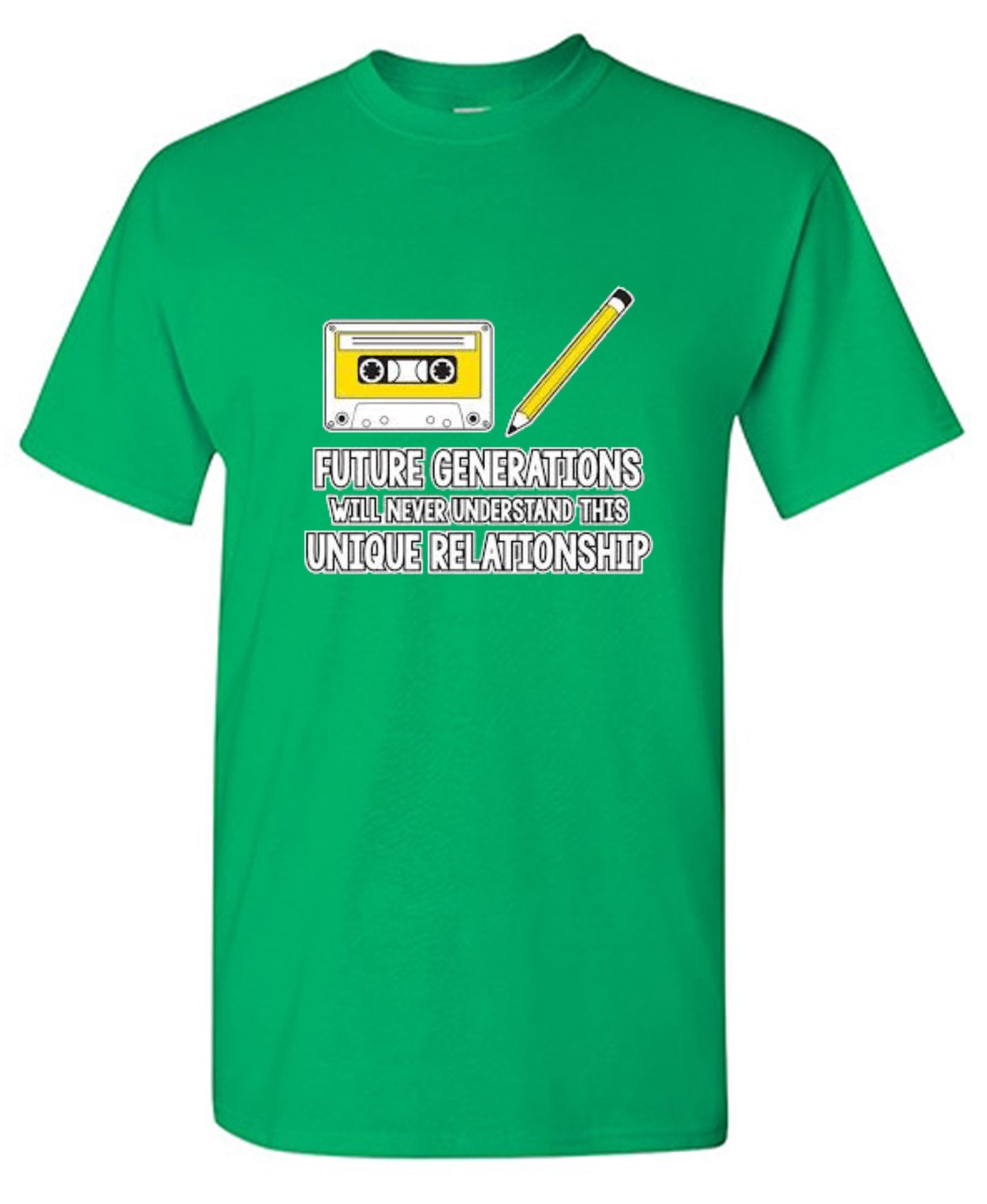 Funny T-Shirts design "Future Generations Will Never Understand This Unique Relationship - Tall Tee"