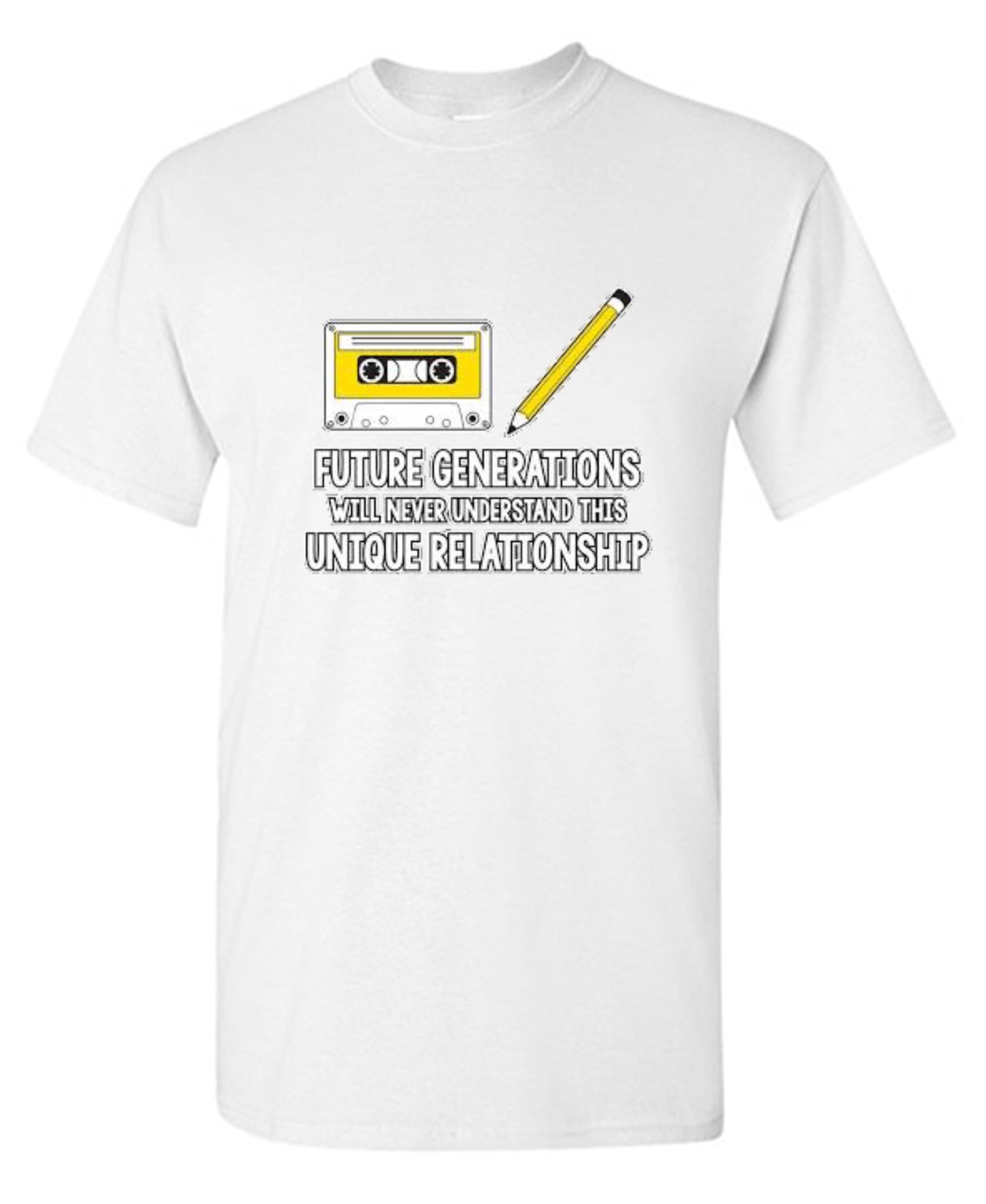 Funny T-Shirts design "Future Generations Will Never Understand This Unique Relationship - Youth"