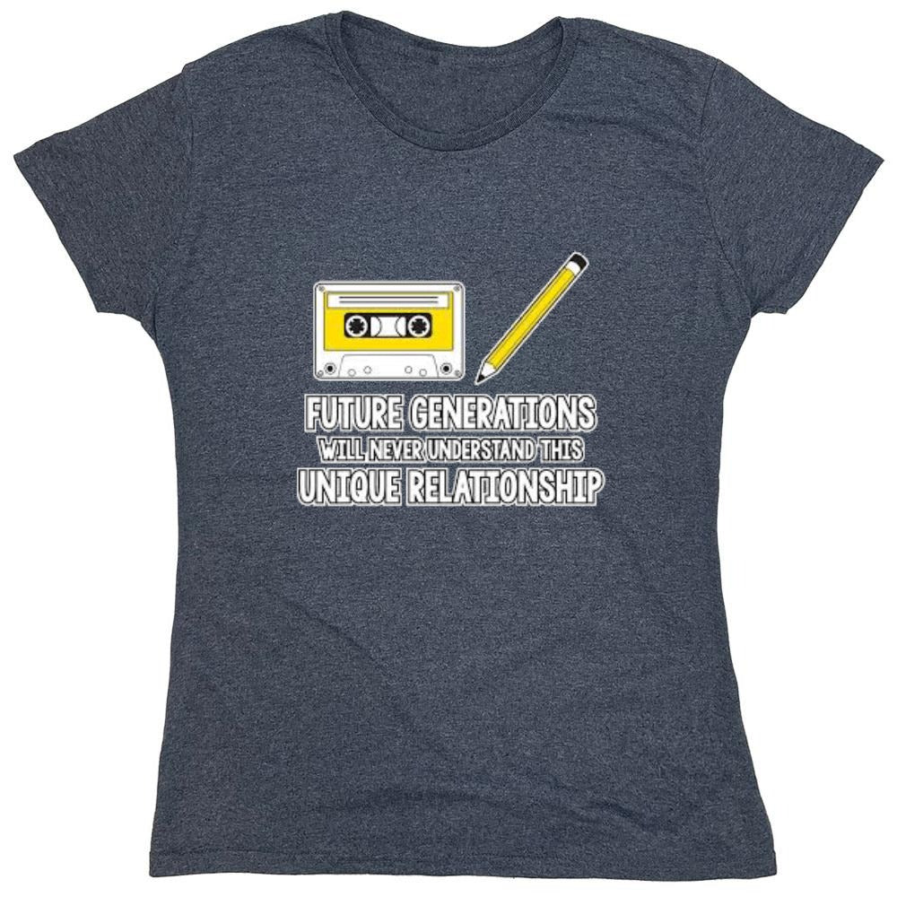 Funny T-Shirts design "Future Generations Will Never Understand This Unique Relationship - Womens"