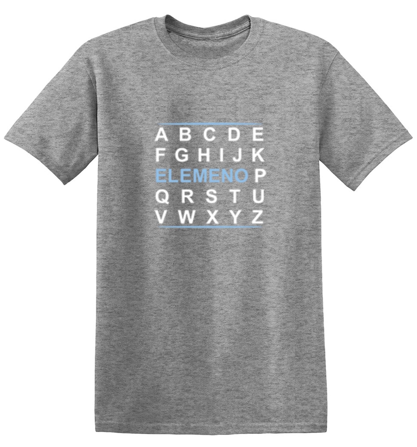Funny T-Shirts design "Elemeno - Ring Spun Tee"