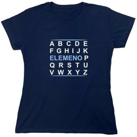 Funny T-Shirts design "Elemeno - Womens"