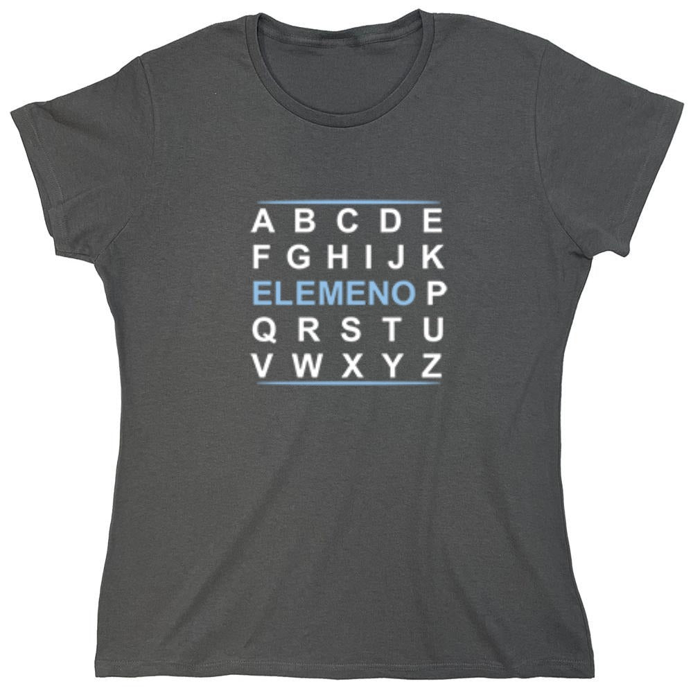 Funny T-Shirts design "Elemeno - Womens"
