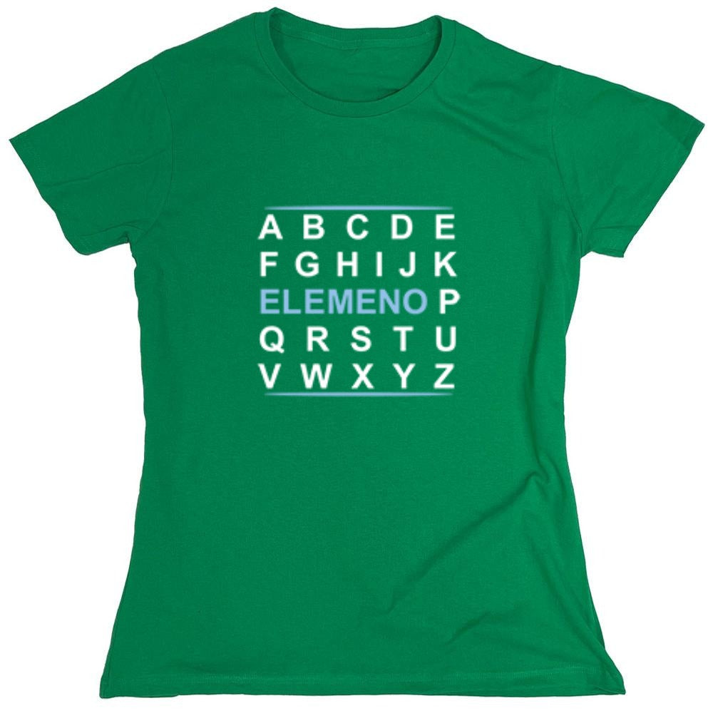 Funny T-Shirts design "Elemeno - Womens"