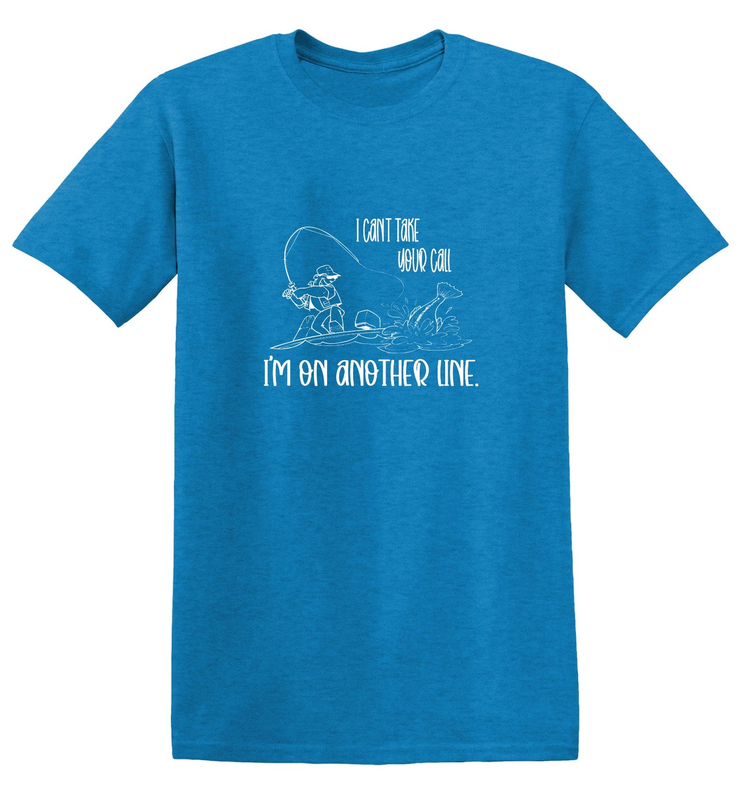 Funny T-Shirts design "I Can't Take Your Call - Tall Tee"