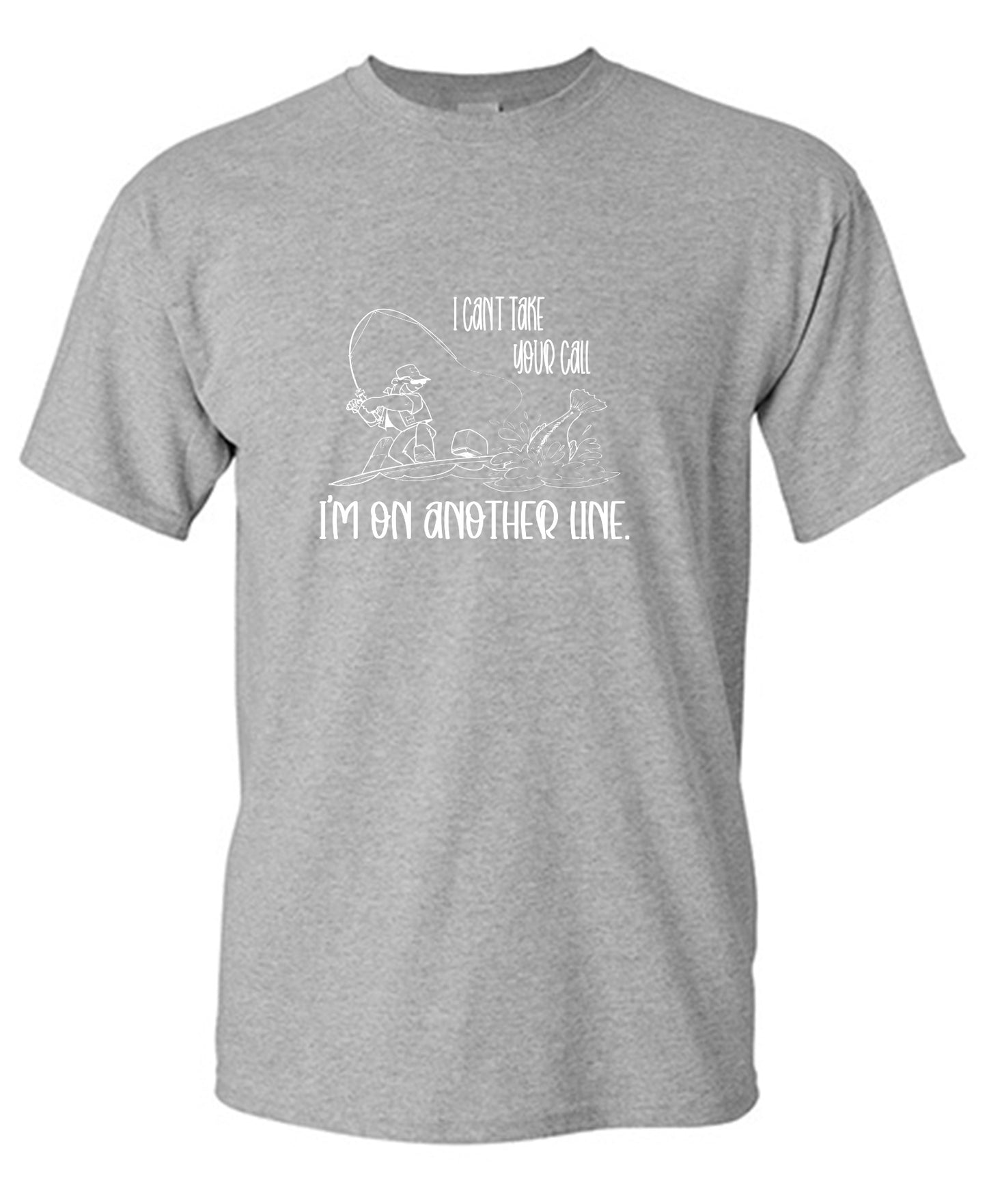 Funny T-Shirts design "I Can't Take Your Call"