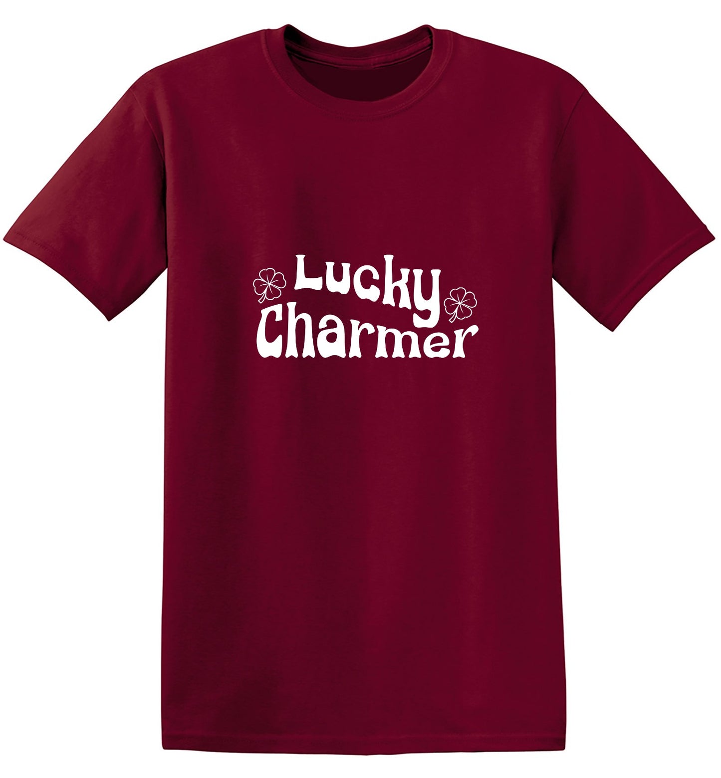 Funny T-Shirts design "LUCKY CHARMER - Tall Tee"