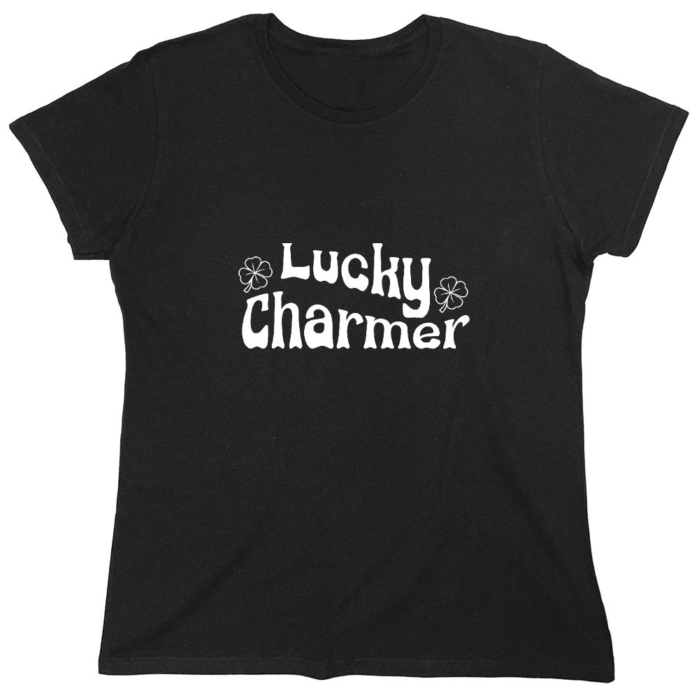 Funny T-Shirts design "LUCKY CHARMER - Womens"