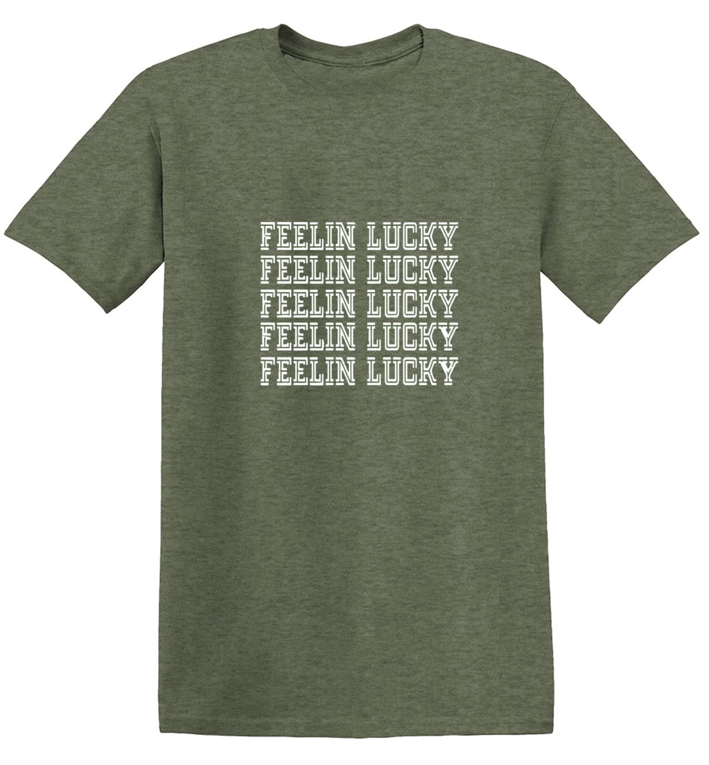 Funny T-Shirts design "FEELIN LUCKY - Youth"