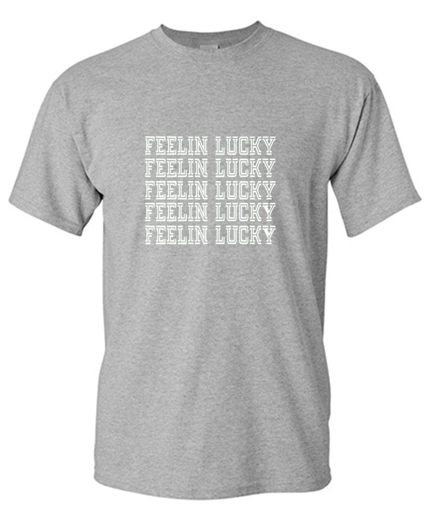 Funny T-Shirts design "FEELIN LUCKY - Youth"