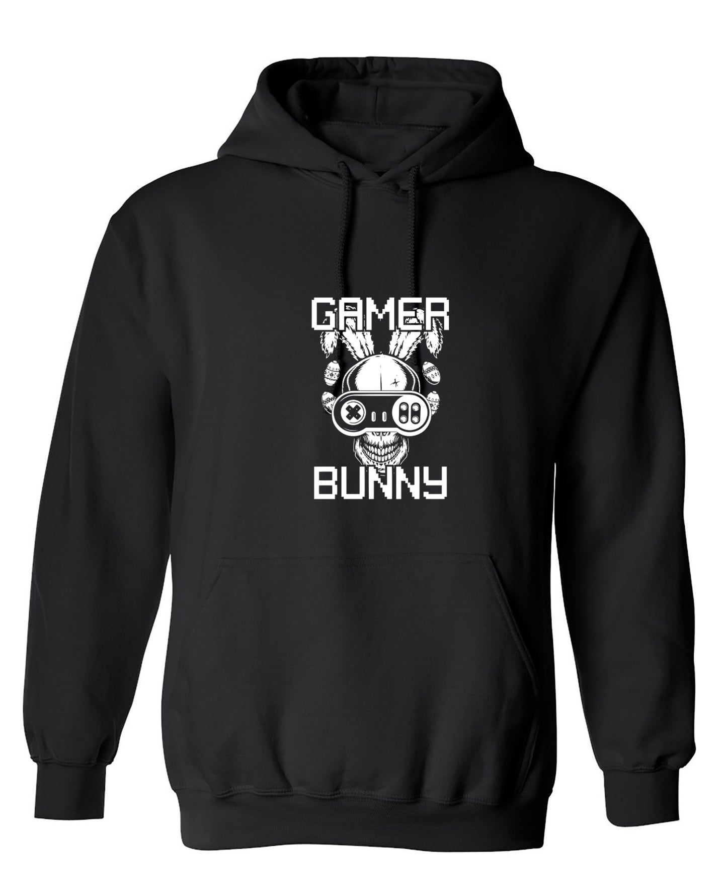 Funny T-Shirts design "GAMER BUNNY - Hoodie"