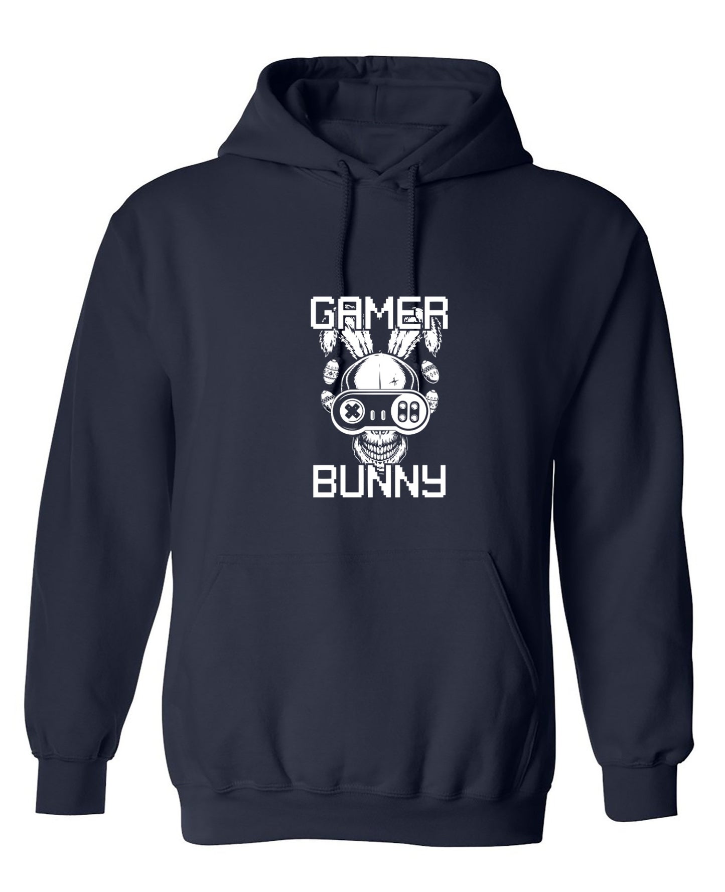 Funny T-Shirts design "GAMER BUNNY - Hoodie"