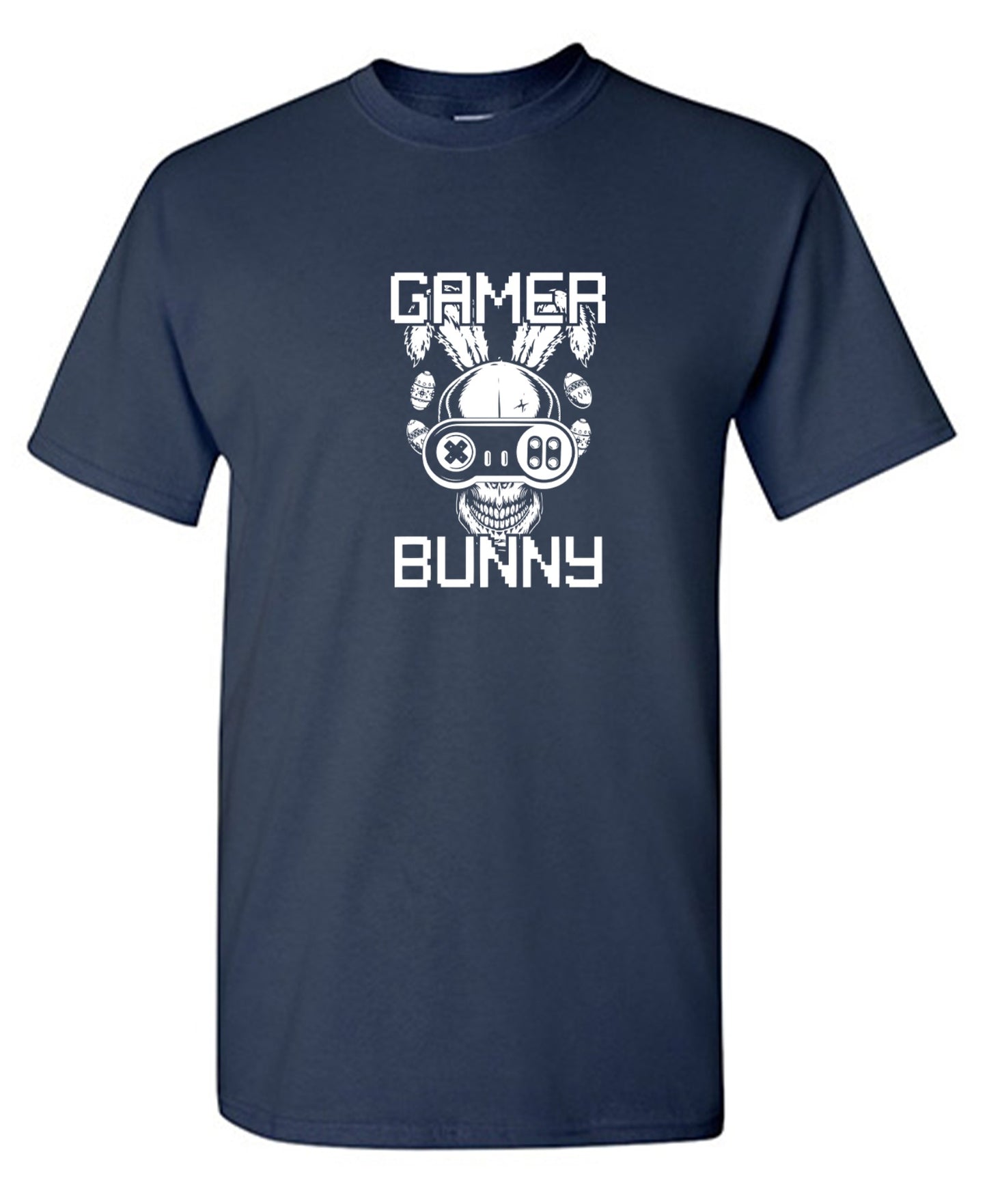 Funny T-Shirts design "GAMER BUNNY"