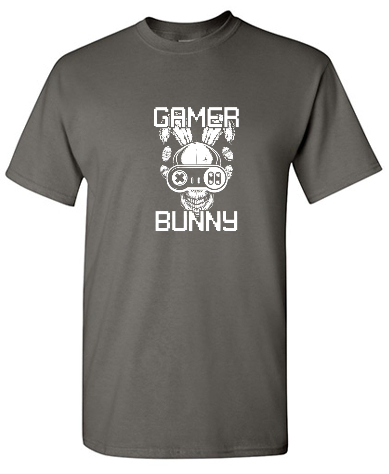 Funny T-Shirts design "GAMER BUNNY - Youth"
