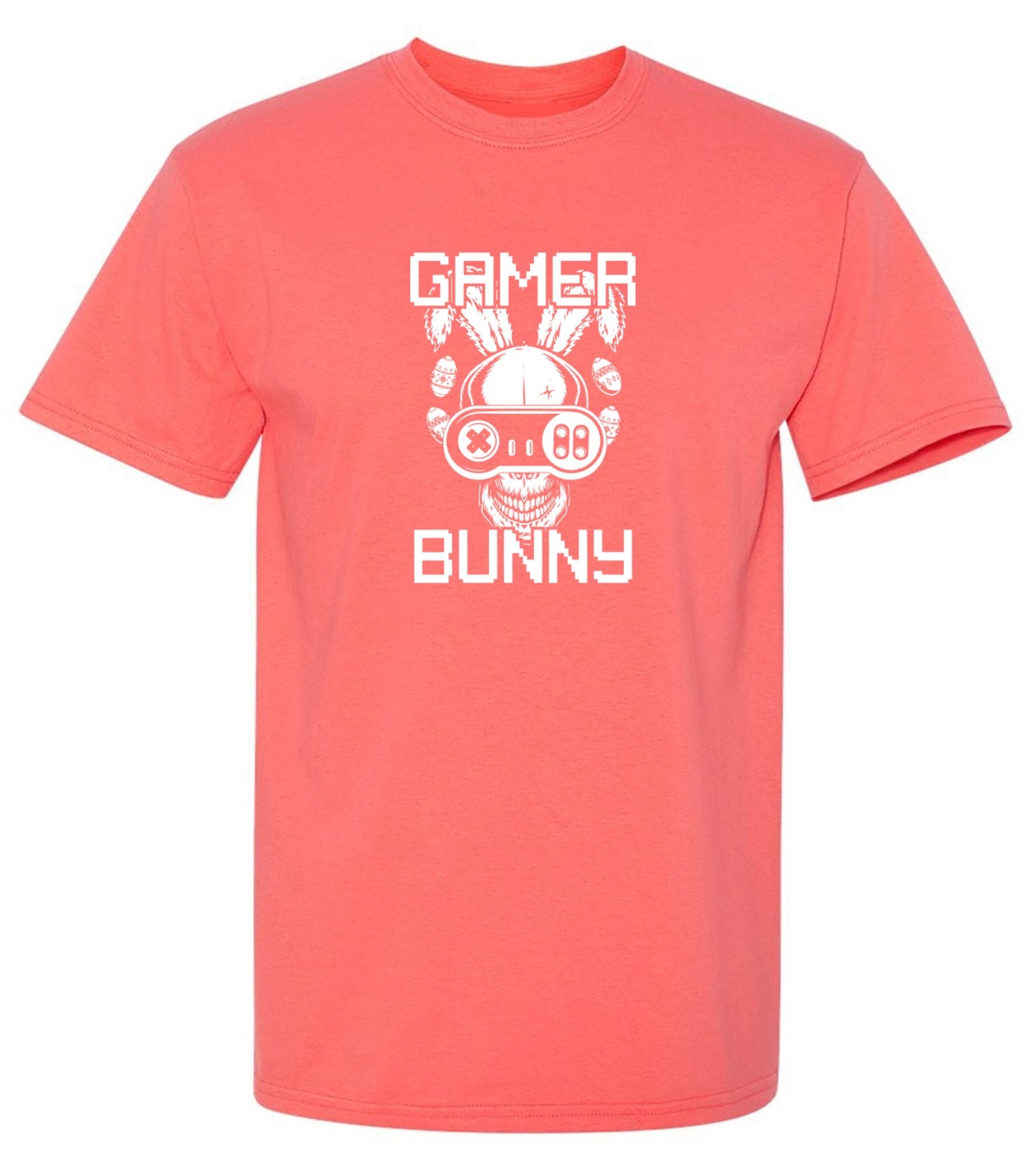 Funny T-Shirts design "GAMER BUNNY"