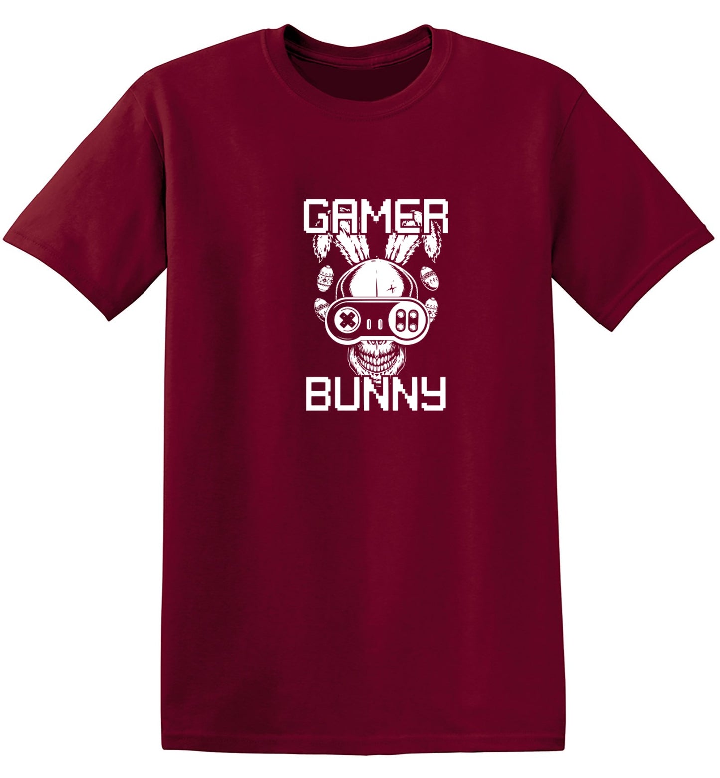 Funny T-Shirts design "GAMER BUNNY - Tall Tee"