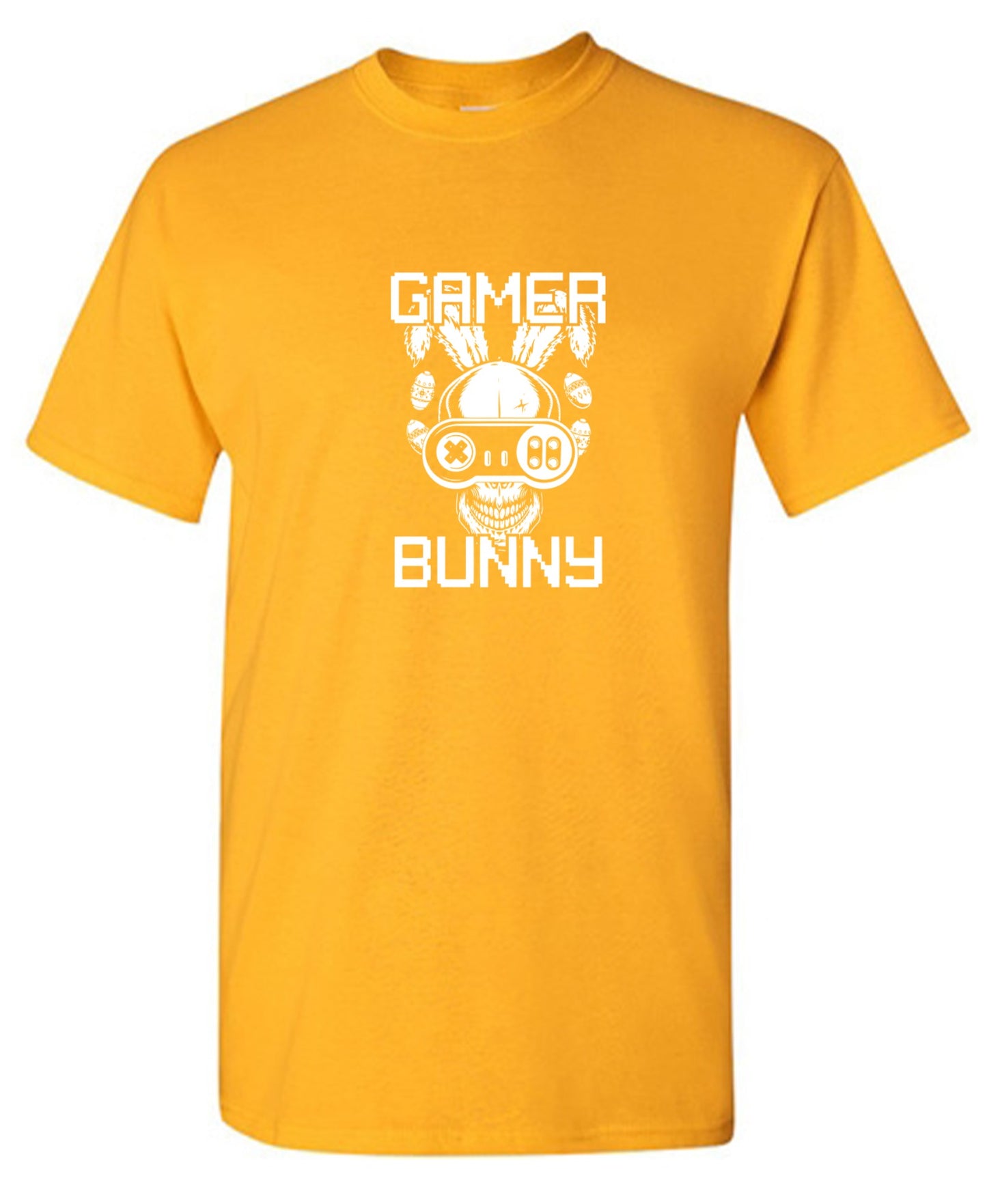 Funny T-Shirts design "GAMER BUNNY"