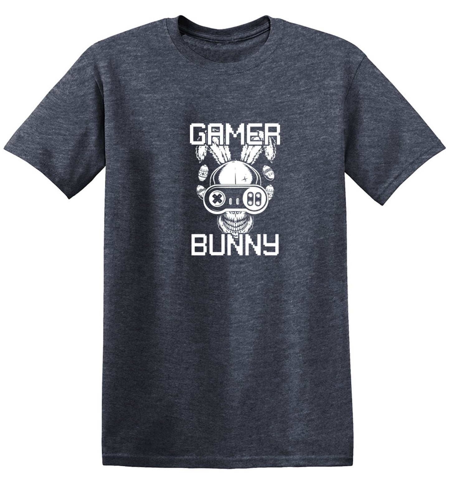 Funny T-Shirts design "GAMER BUNNY - Tall Tee"