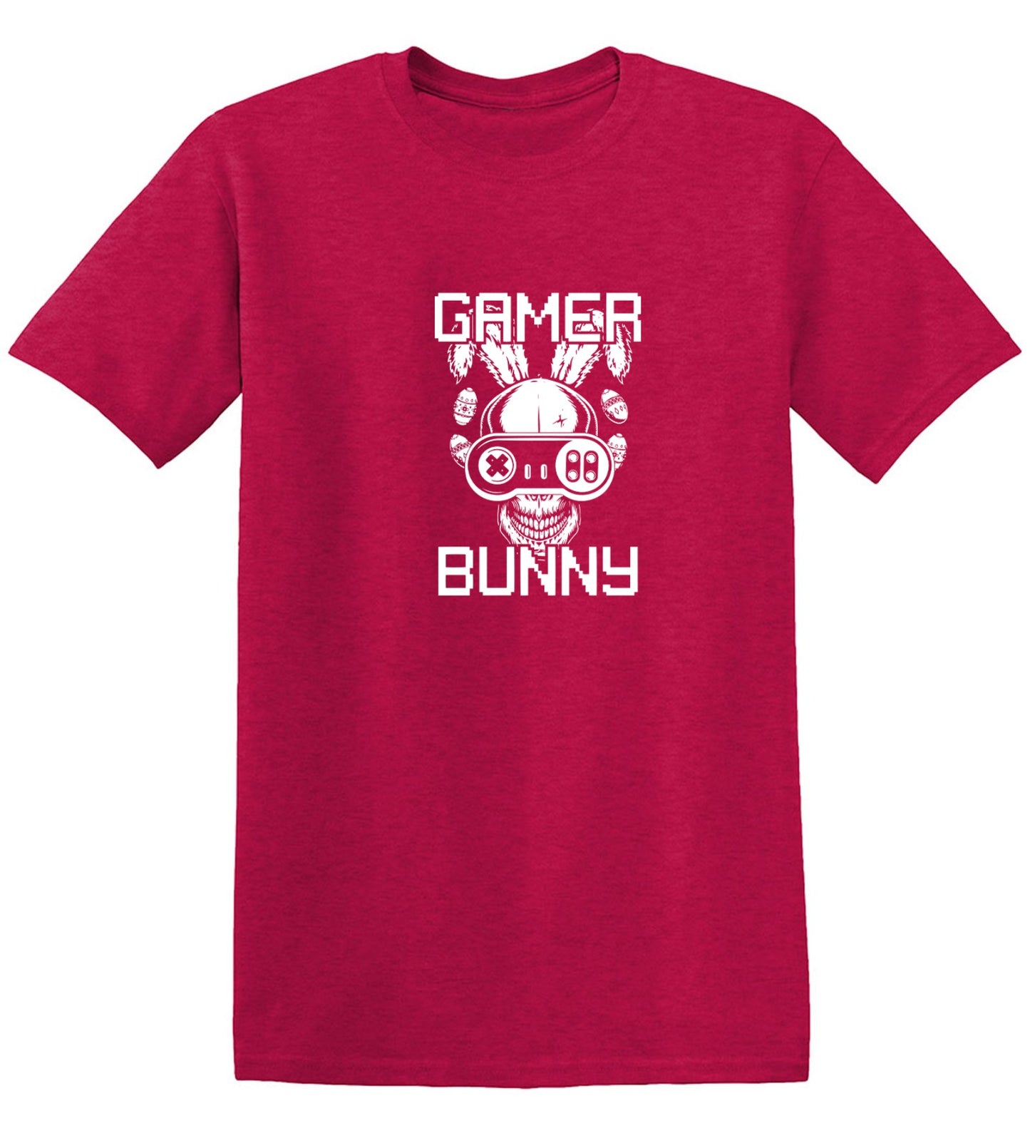 Funny T-Shirts design "GAMER BUNNY"