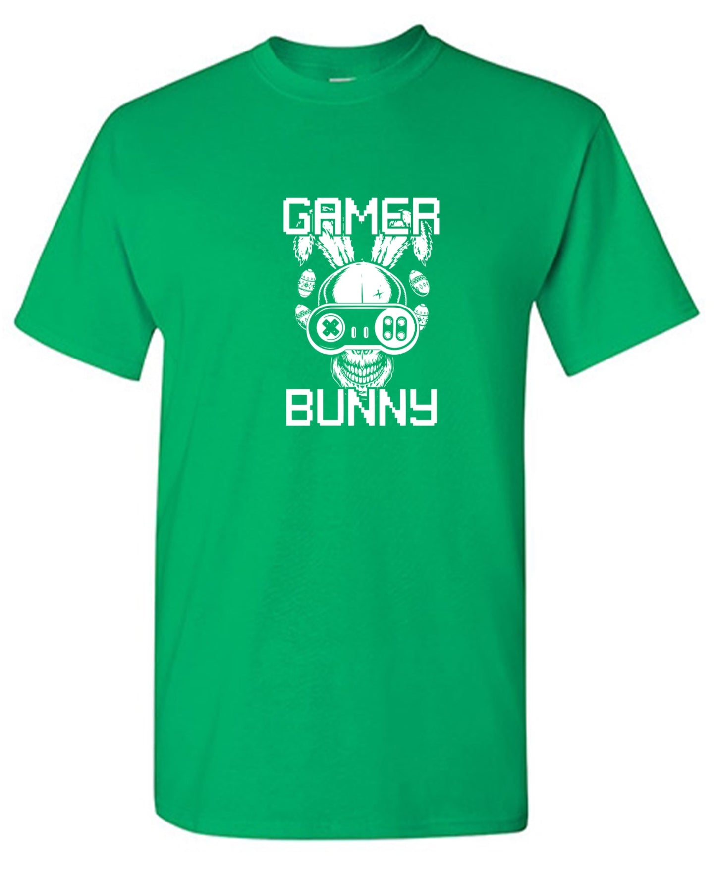 Funny T-Shirts design "GAMER BUNNY - Ring Spun Tee"