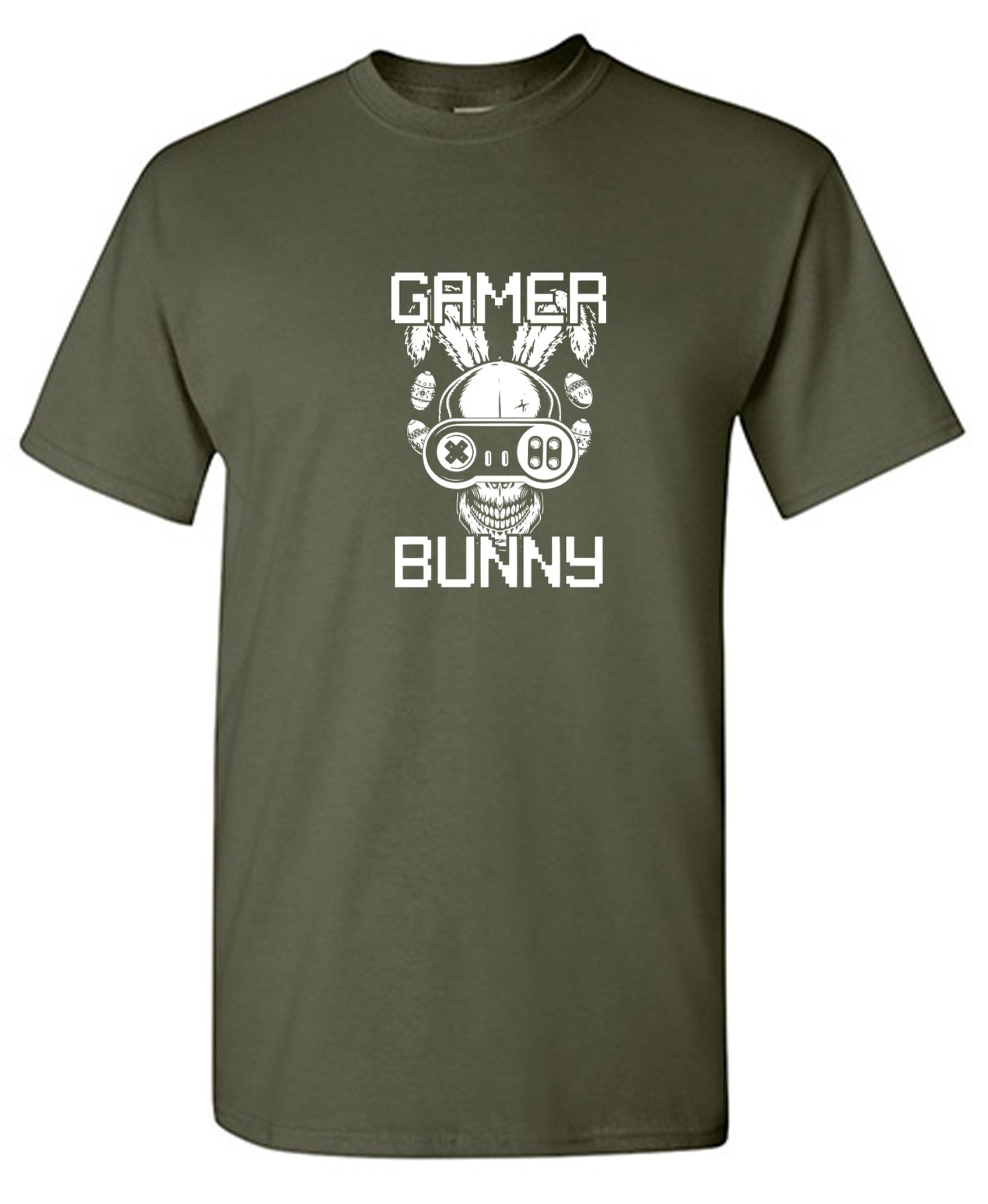 Funny T-Shirts design "GAMER BUNNY - Youth"