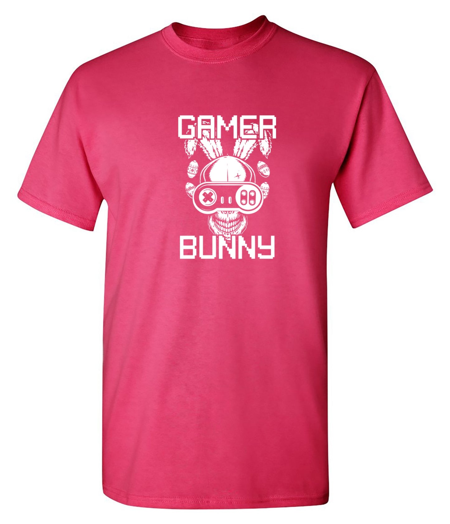 Funny T-Shirts design "GAMER BUNNY"