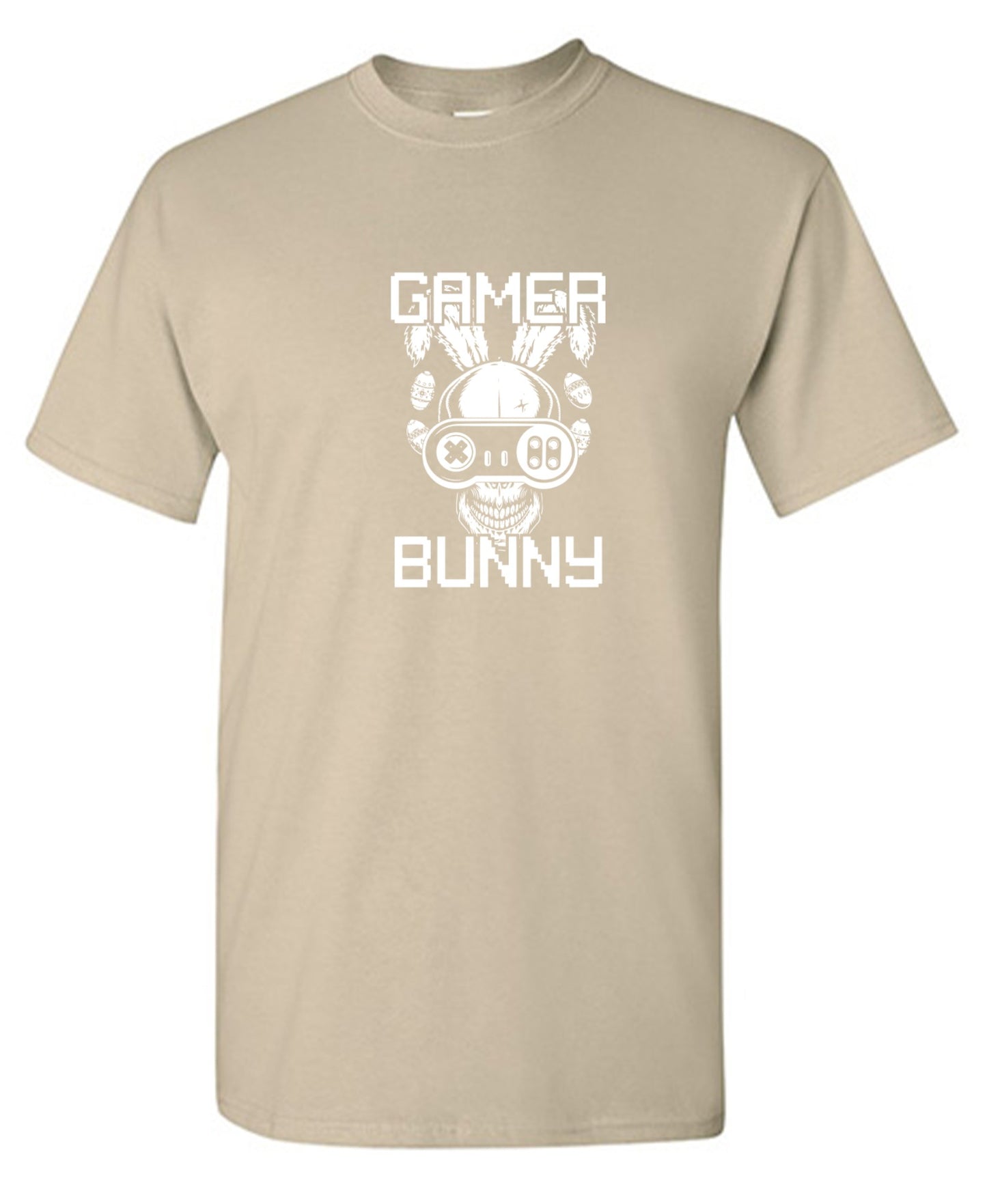 Funny T-Shirts design "GAMER BUNNY - Ring Spun Tee"