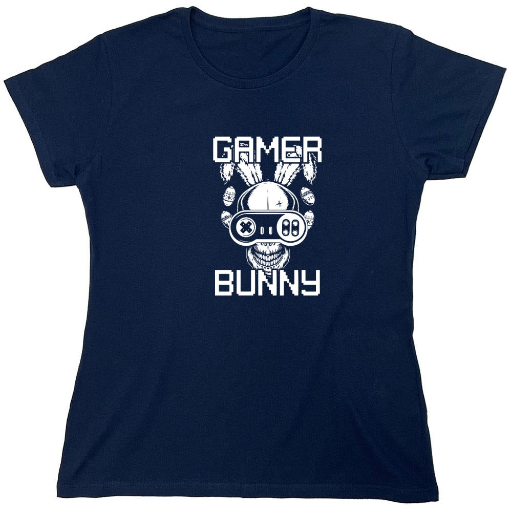 Funny T-Shirts design "GAMER BUNNY - Womens"