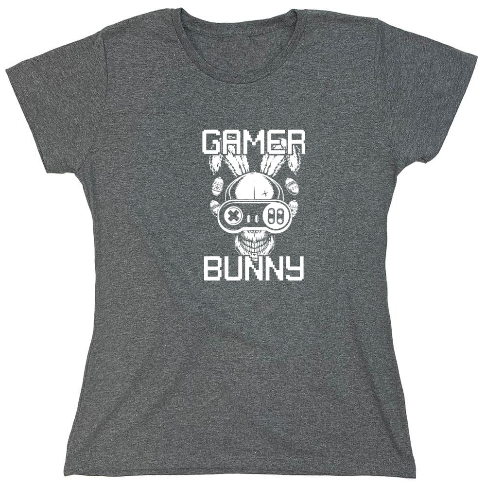 Funny T-Shirts design "GAMER BUNNY - Womens"