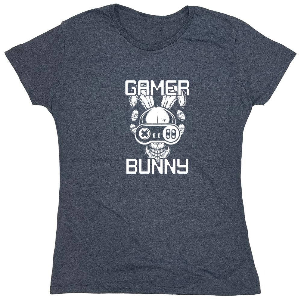 Funny T-Shirts design "GAMER BUNNY - Womens"