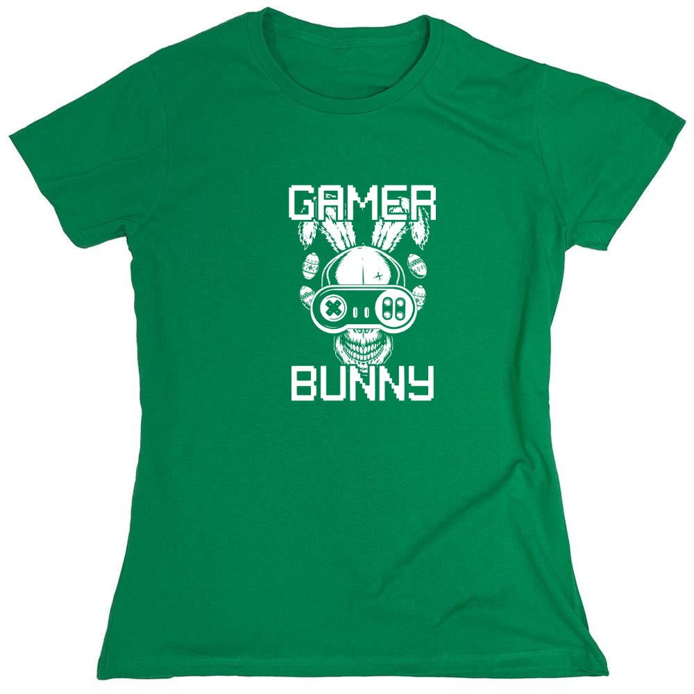 Funny T-Shirts design "GAMER BUNNY - Womens"