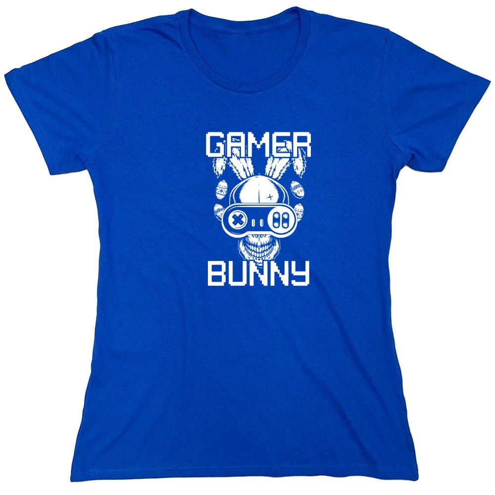 Funny T-Shirts design "GAMER BUNNY - Womens"