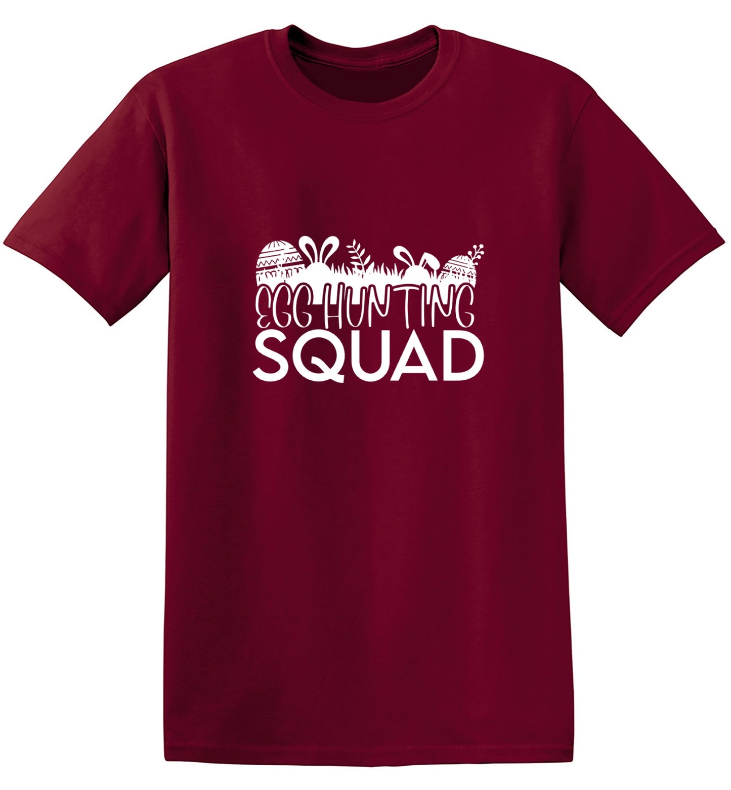 Funny T-Shirts design "Egg Hunting Squad - Ring Spun Tee"
