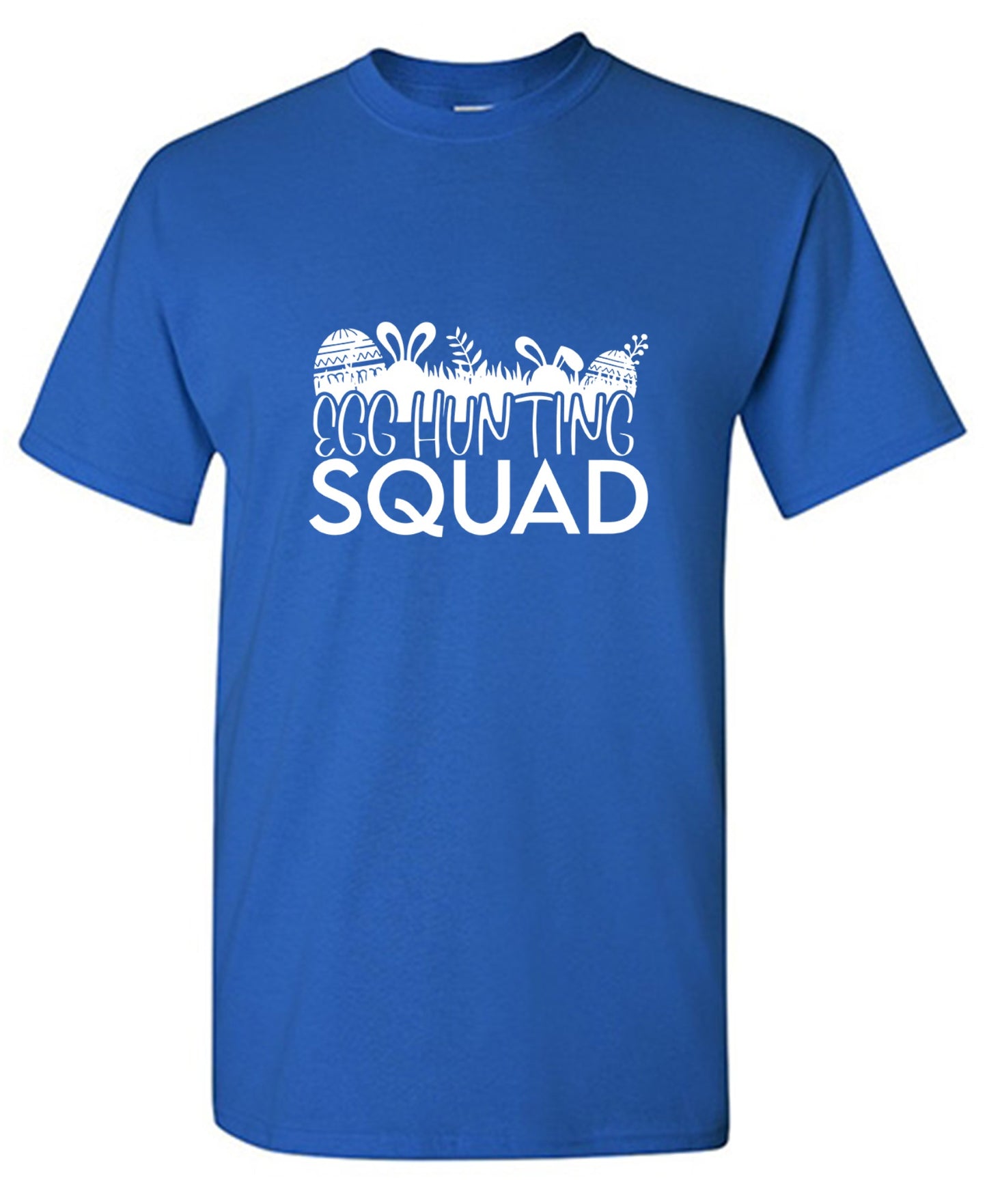 Funny T-Shirts design "Egg Hunting Squad - Ring Spun Tee"