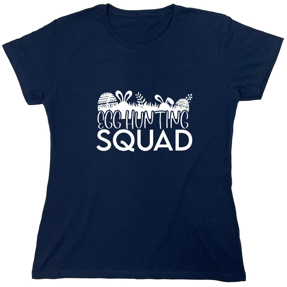 Funny T-Shirts design "Egg Hunting Squad - Womens"