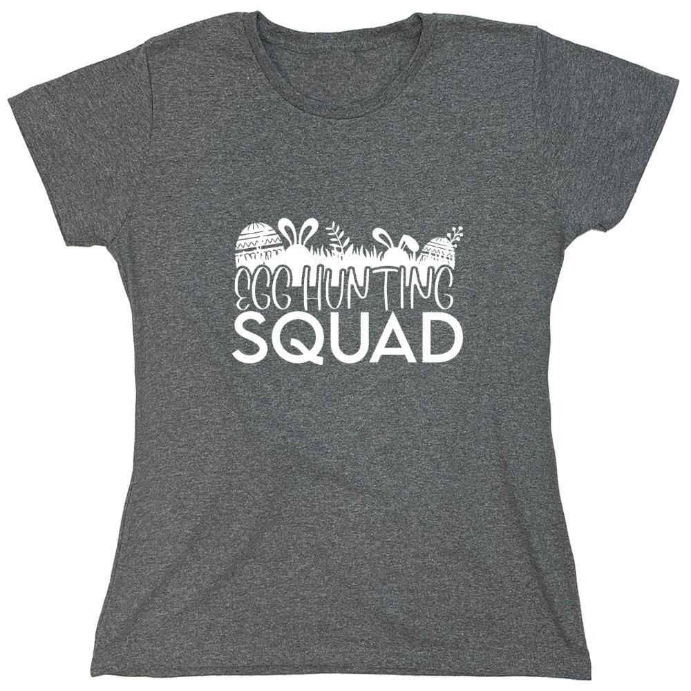 Funny T-Shirts design "Egg Hunting Squad - Womens"