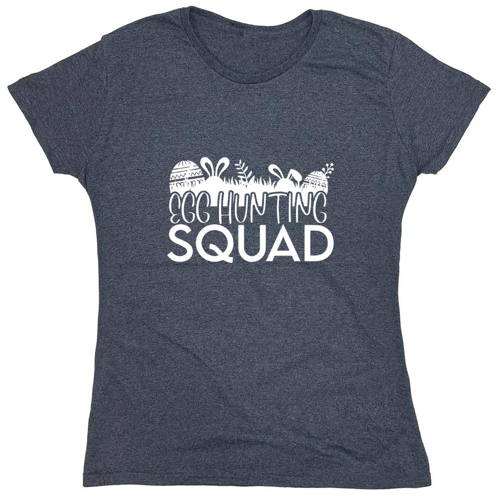 Funny T-Shirts design "Egg Hunting Squad - Womens"