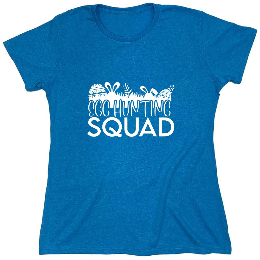 Funny T-Shirts design "Egg Hunting Squad - Womens"