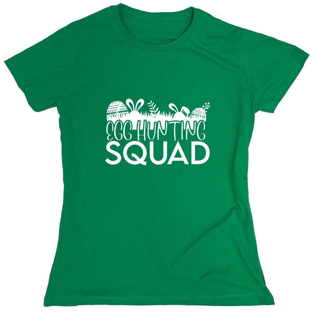 Funny T-Shirts design "Egg Hunting Squad - Womens"