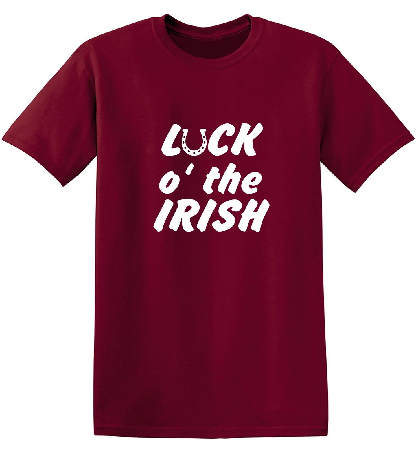 Funny T-Shirts design "LUCK IRISH - Tall Tee"