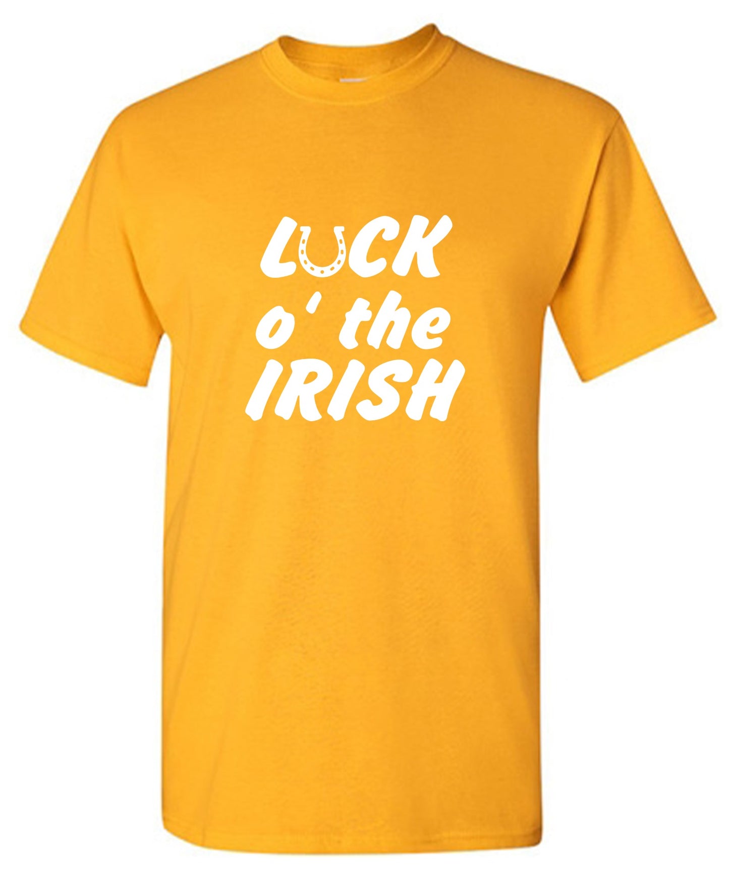 Funny T-Shirts design "LUCK IRISH - Youth"
