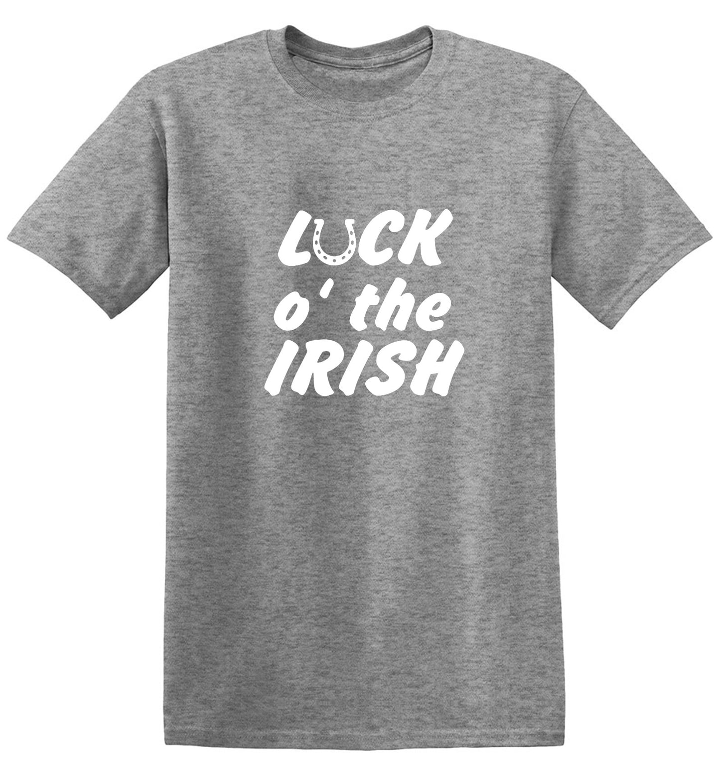 Funny T-Shirts design "LUCK IRISH - Tall Tee"