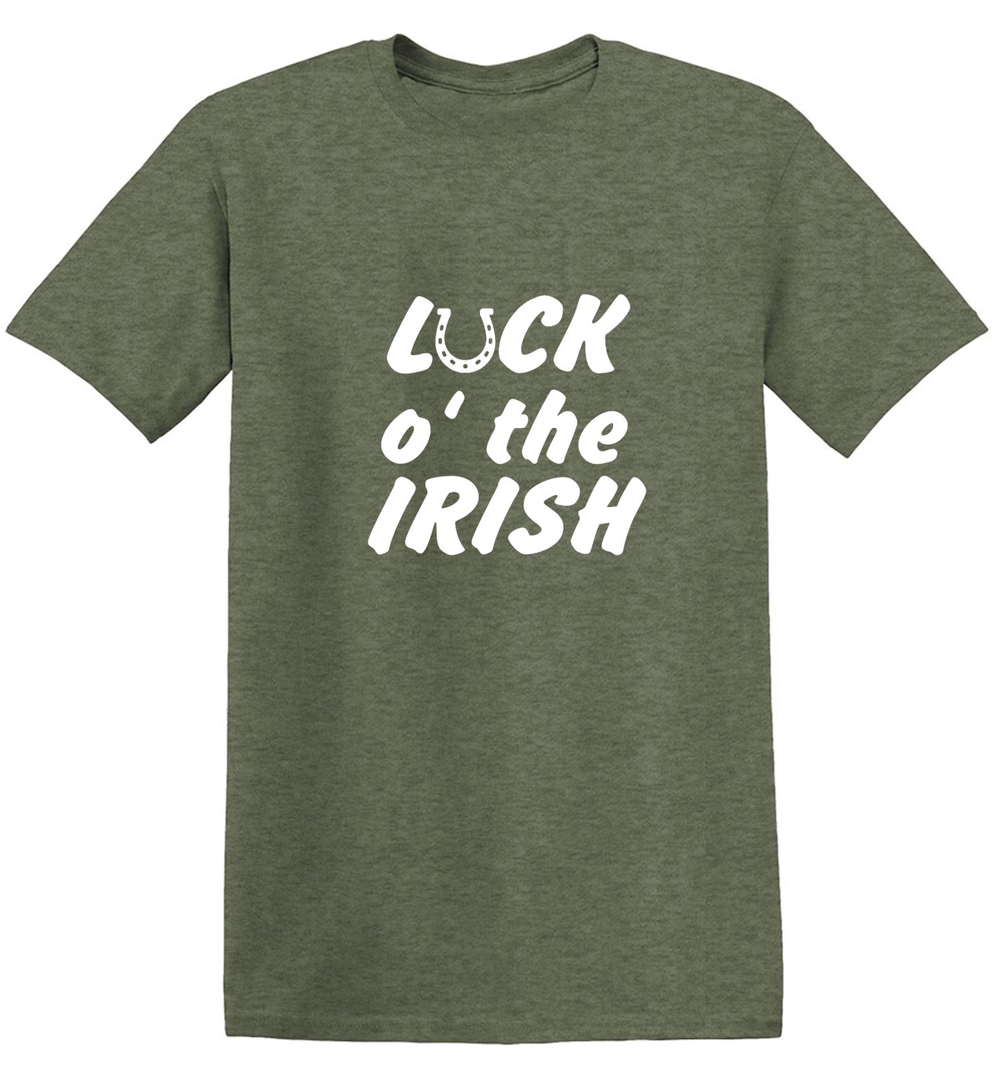 Funny T-Shirts design "LUCK IRISH"