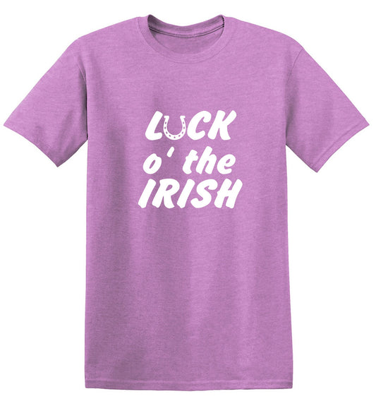 Funny T-Shirts design "LUCK IRISH"