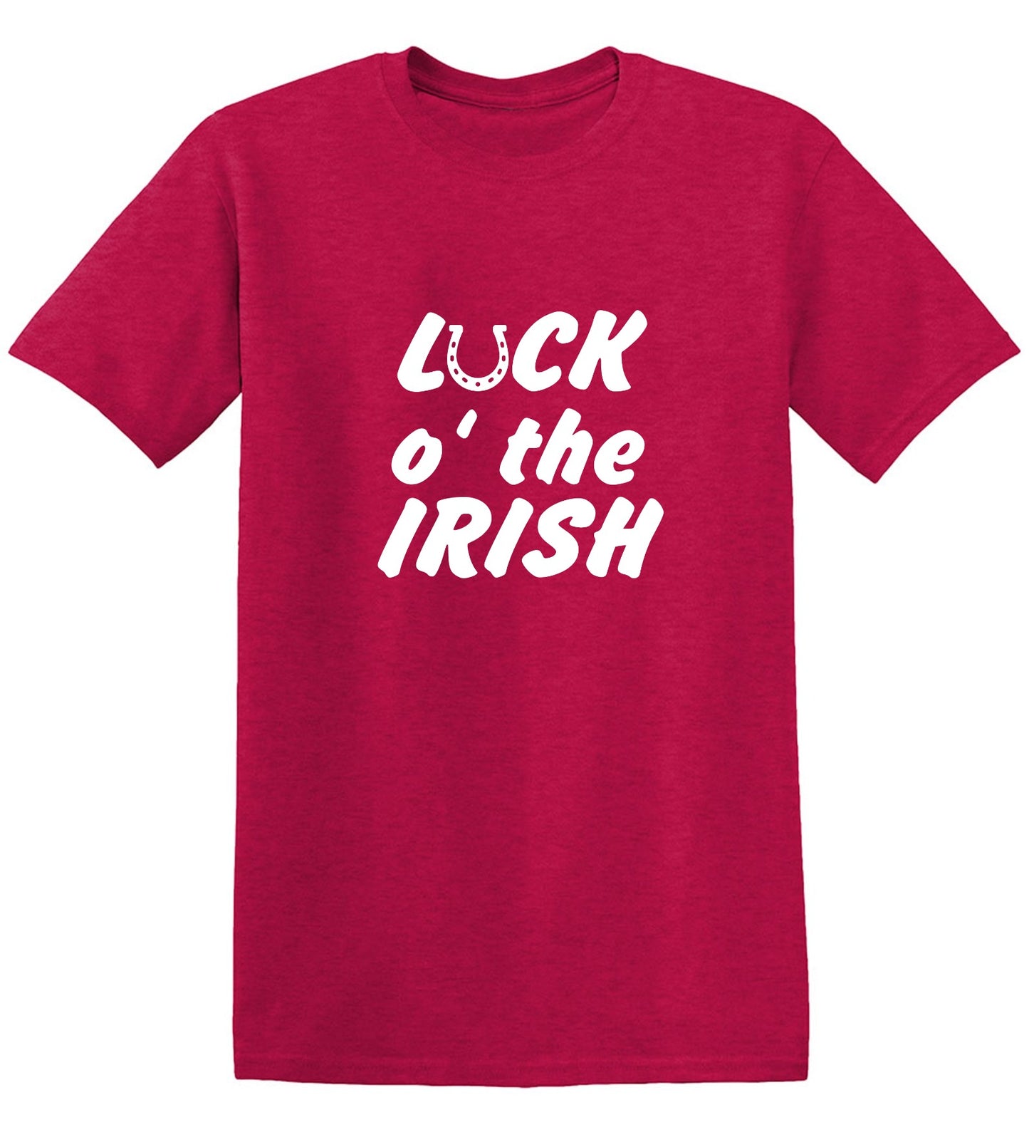Funny T-Shirts design "LUCK IRISH"