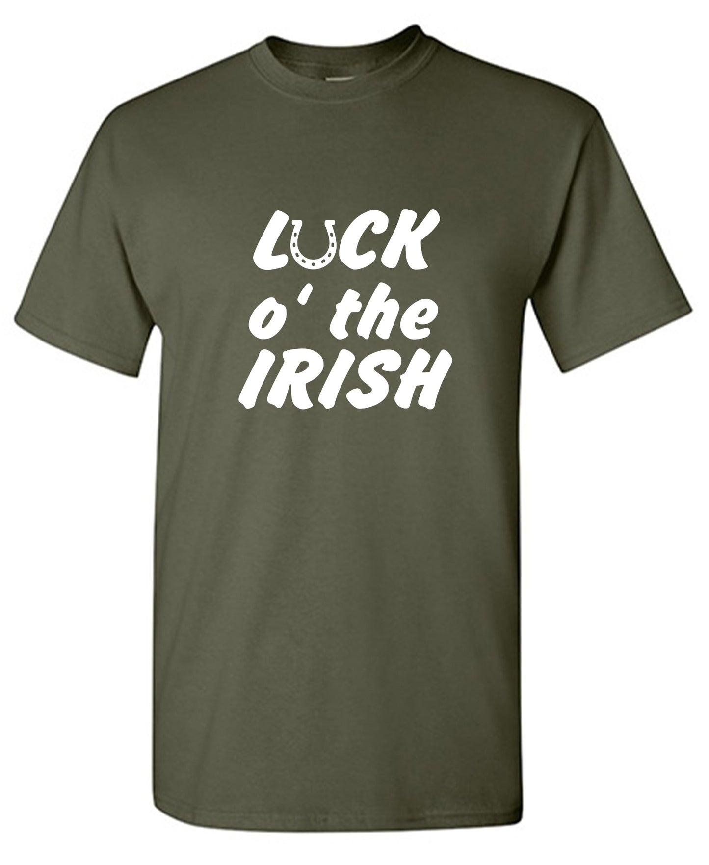 Funny T-Shirts design "LUCK IRISH - Youth"